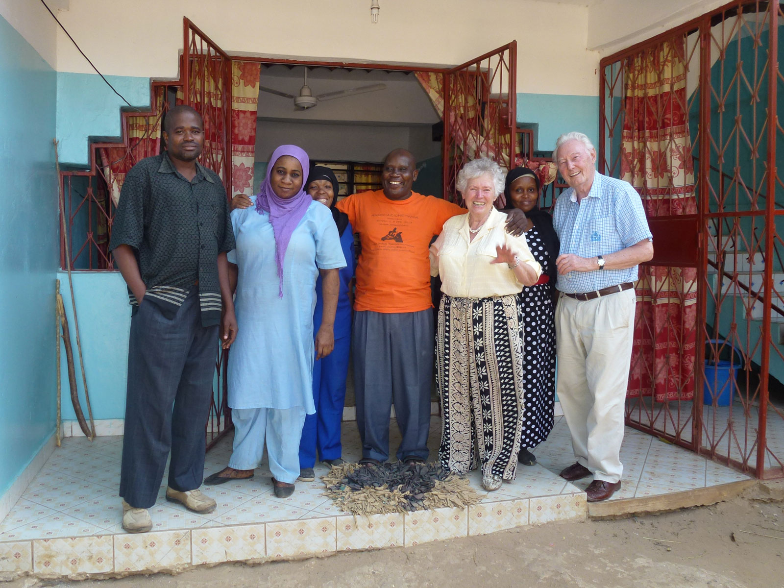 Marlene und Peter Daetz 2016 in Kenia